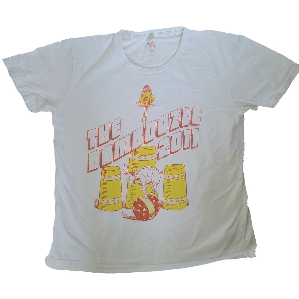 The Bamboozle Festival 2001 Official T-Shirt White